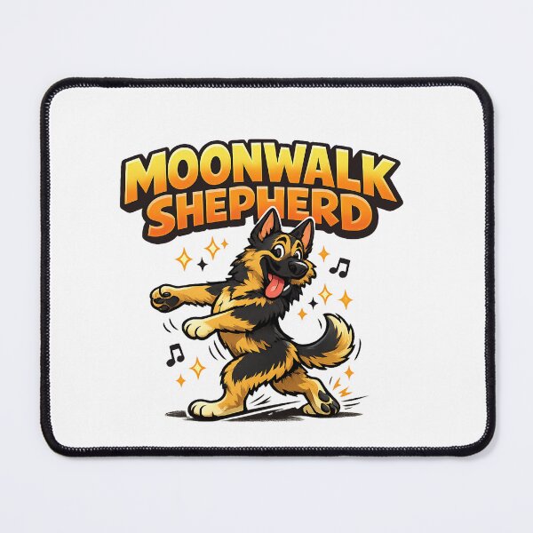 Item preview, Dance Move German Shepherd Dog – Funny Dancing Dog Designs designed and sold by TheCanineCanvas.
