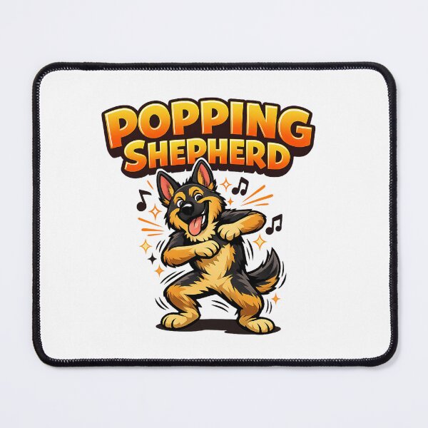 Item preview, Dance Move German Shepherd Dog – Funny Dancing Dog Designs designed and sold by TheCanineCanvas.
