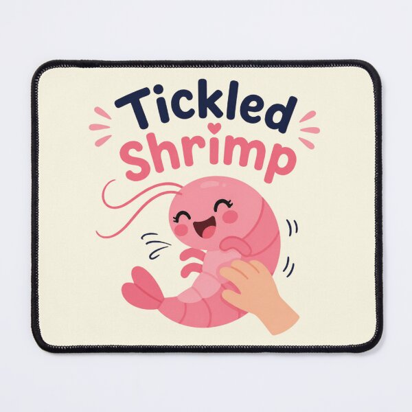Item preview, Cute Tickled Shrimp Cute Animal Illustration designed and sold by Cerys-GS.