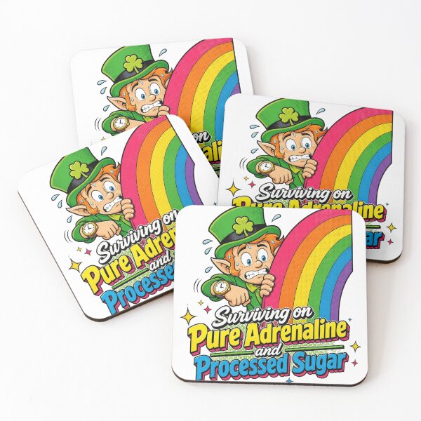 Item preview, Surviving Pure Adrenaline Processed Sugar Tee designed and sold by CerealBoxInk.