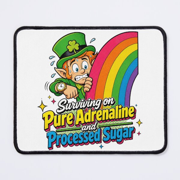 Item preview, Surviving Pure Adrenaline Processed Sugar Tee designed and sold by CerealBoxInk.