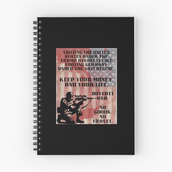 Item preview, Boycott USA. no travel, no goods. designed and sold by -Archie Alexandre-.