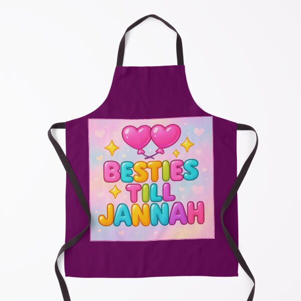 Item preview, Besties Till Jannah ( with Bg ) - Colorful Islamic Friendship Design designed and sold by D-Islamic.