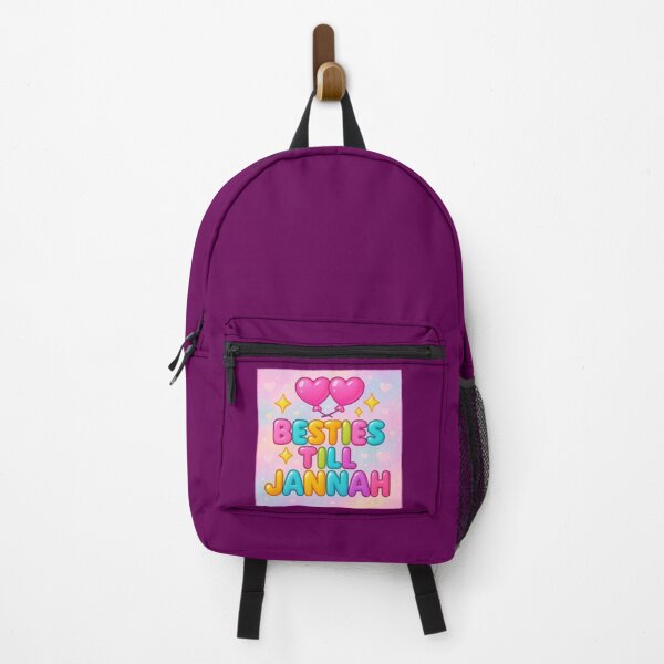 Item preview, Besties Till Jannah ( with Bg ) - Colorful Islamic Friendship Design designed and sold by D-Islamic.