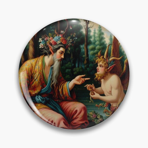 Item preview, The Man and the Satyr...  designed and sold by Eutrope d'Orange.
