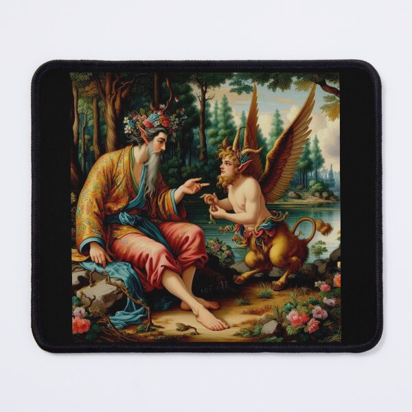Item preview, The Man and the Satyr...  designed and sold by Eutrope d'Orange.