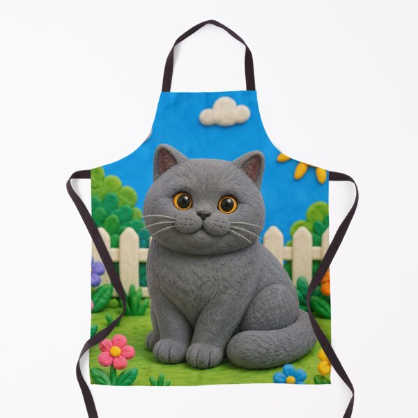 Item preview, British Shorthair cat - clay designed and sold by AcornAndPebble.
