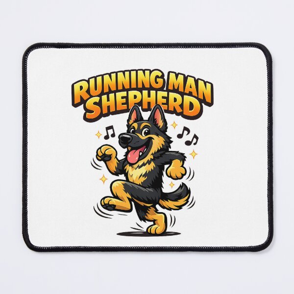 Item preview, Dance Move German Shepherd Dog – Funny Dancing Dog Designs designed and sold by TheCanineCanvas.
