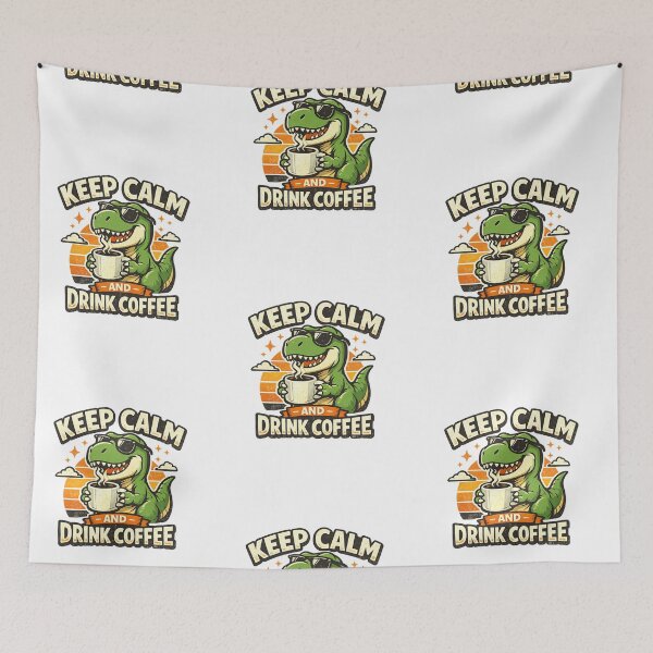 Item preview, KEEP CALM AND DRINK COFFE designed and sold by MentShop1.