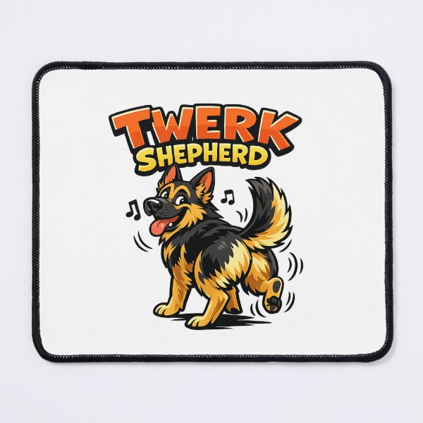 Item preview, Dance Move German Shepherd Dog – Funny Dancing Dog Designs designed and sold by TheCanineCanvas.