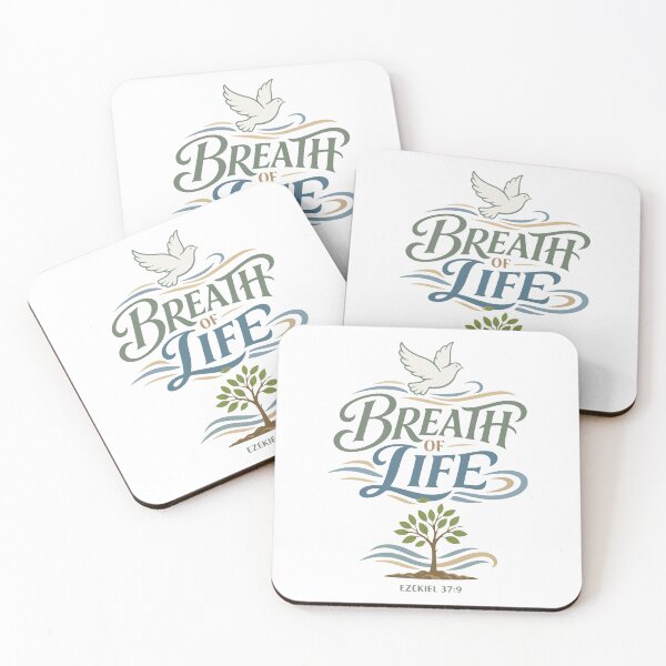 Item preview, Breath of Life Christian Dove – Ezekiel 37:9 Bible Verse  designed and sold by stylishdzign.