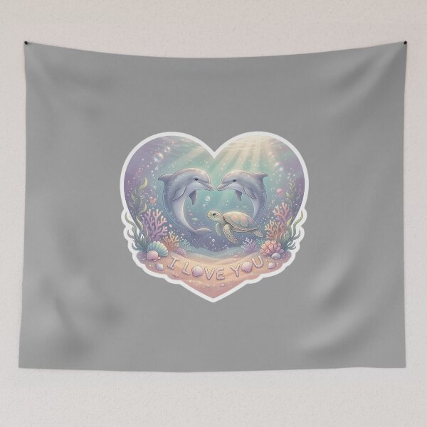 Item preview, Underwater Love Scene designed and sold by Roanemermaid.