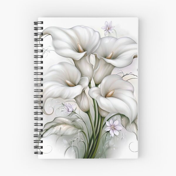 Item preview, Pristine Elegance of the Alabaster Calla designed and sold by bloorose.