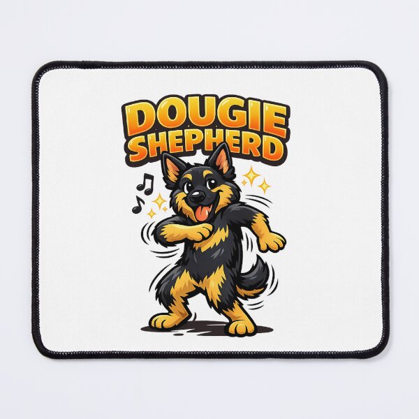 Item preview, Dance Move German Shepherd Dog – Funny Dancing Dog Designs designed and sold by TheCanineCanvas.