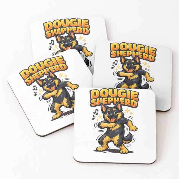 Item preview, Dance Move German Shepherd Dog – Funny Dancing Dog Designs designed and sold by TheCanineCanvas.