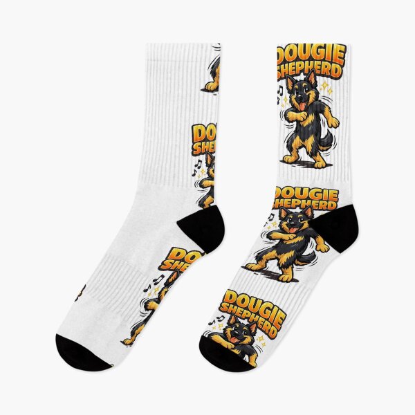 Item preview, Dance Move German Shepherd Dog – Funny Dancing Dog Designs designed and sold by TheCanineCanvas.