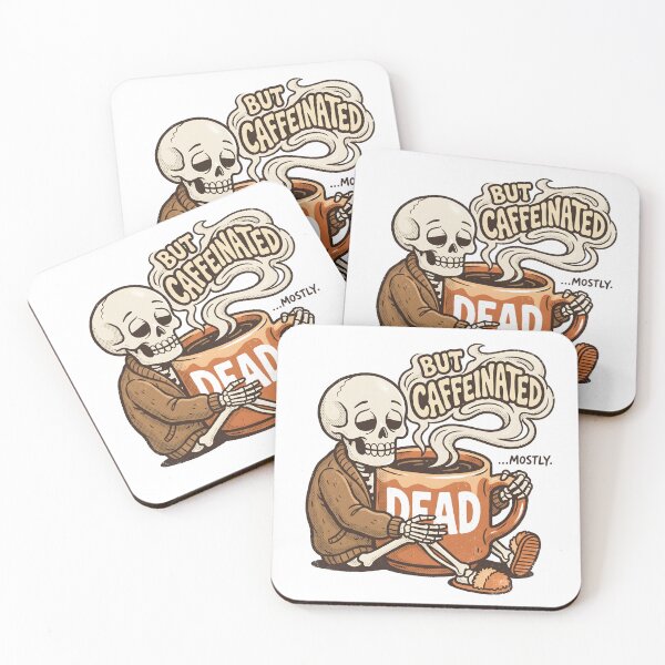 Item preview, Skeleton in Cardigan and Slippers Hugging Giant Coffee Mug designed and sold by MisteryDesigner.