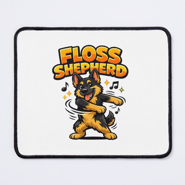 Item preview, Dance Move German Shepherd Dog – Funny Dancing Dog Designs designed and sold by TheCanineCanvas.