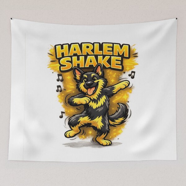 Item preview, Dance Move German Shepherd Dog – Funny Dancing Dog Designs designed and sold by TheCanineCanvas.
