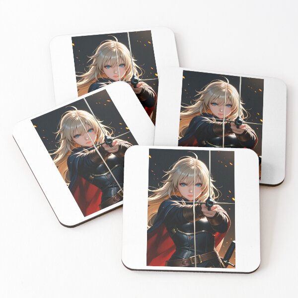 Item preview, Digital Art - Fantasy Warrior, Expressive Manga Portrait designed and sold by AnimeShin.
