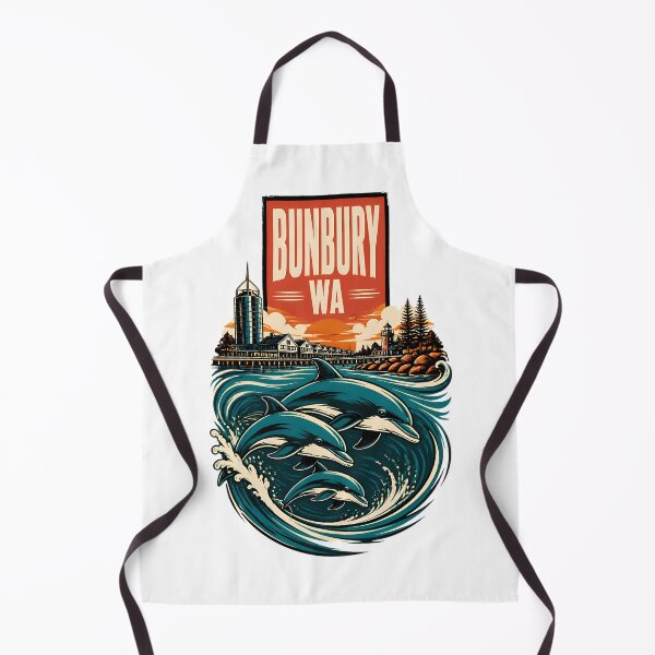Item preview, Bunbury Western Australia Vintage Travel Poster designed and sold by TravelersGems.