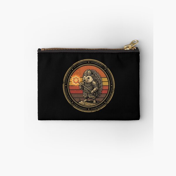 Item preview, Retro Cyber Knight Hedgehog Vintage Badge designed and sold by DuckOddity.