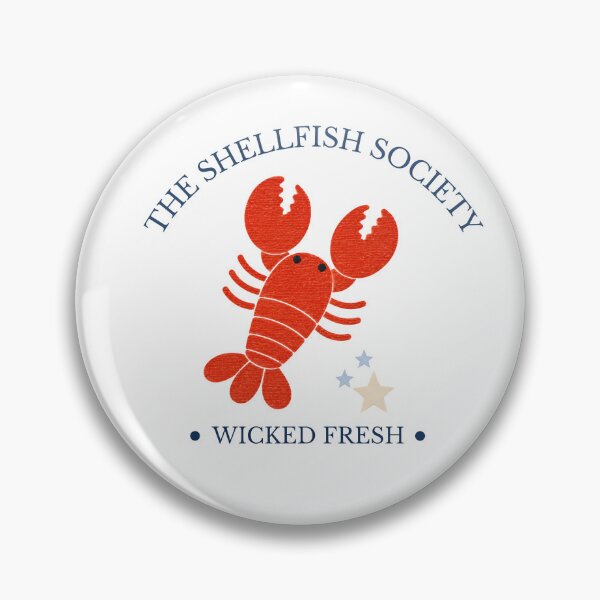 Item preview, The Shellfish Society — Wicked Fresh designed and sold by Clementine Club.