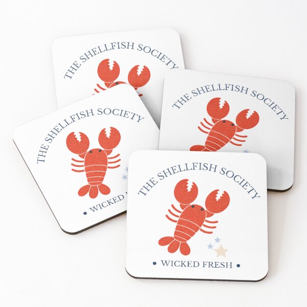 Item preview, The Shellfish Society — Wicked Fresh designed and sold by Clementine Club.