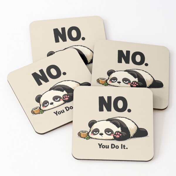 Item preview, No. You Do It. Panda designed and sold by Stikaro.