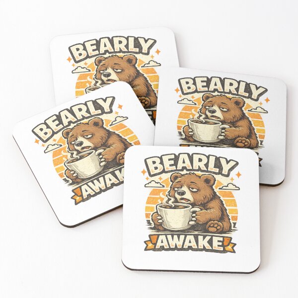 Item preview, BEARLY AWAKE designed and sold by MentShop1.