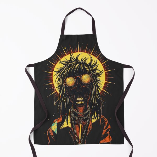 Item preview, Cyberpunk Heavy Metal Skeleton Sun Graphic designed and sold by ERODED SELF.