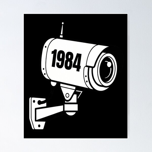 Item preview, CCTV - George Orwell 1984 designed and sold by catrizmorkess.