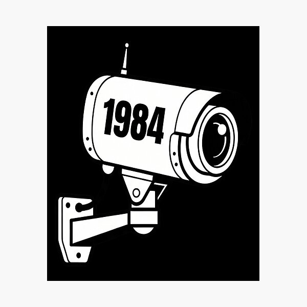 Item preview, CCTV - George Orwell 1984 designed and sold by catrizmorkess.