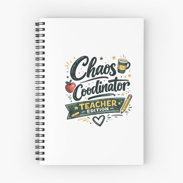 Item preview, Chaos Coordinator Teacher Shirt Funny Teacher Gift | Back to School Tee designed and sold by happyshirt27.