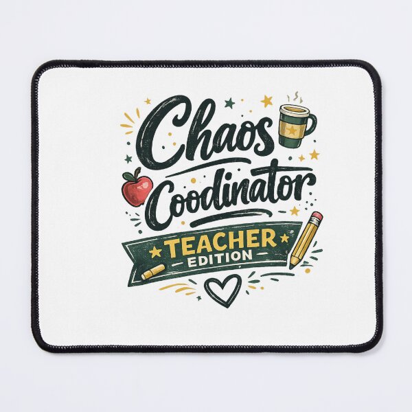 Item preview, Chaos Coordinator Teacher Shirt Funny Teacher Gift | Back to School Tee designed and sold by happyshirt27.