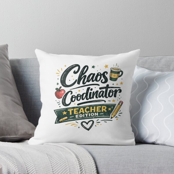 Item preview, Chaos Coordinator Teacher Shirt Funny Teacher Gift | Back to School Tee designed and sold by happyshirt27.