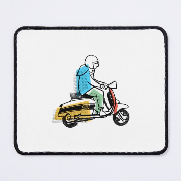 Item preview, Classic Scooter | Retro Scooter Riders | Scooterist, Abstract Retro Mod Inspired Art designed and sold by GWARTGB.