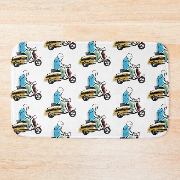 Item preview, Classic Scooter | Retro Scooter Riders | Scooterist, Abstract Retro Mod Inspired Art designed and sold by GWARTGB.