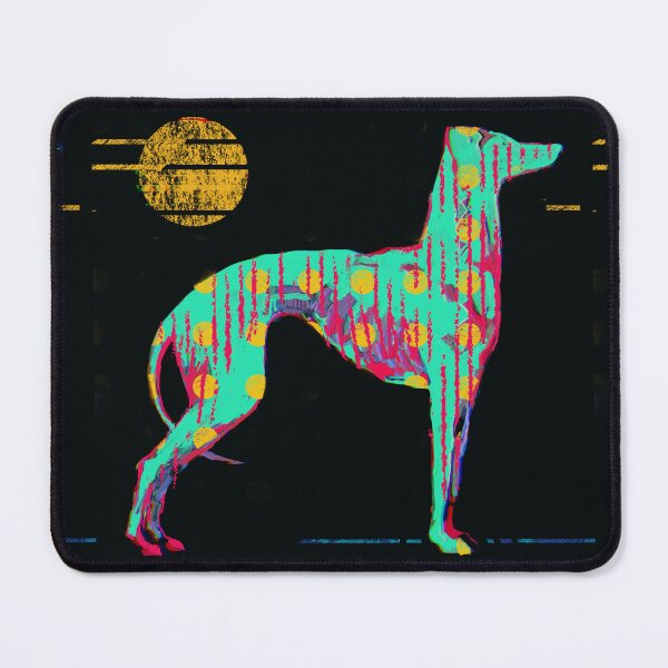 Item preview, Neon Sighthound Under Golden Sun designed and sold by MikZviagin.
