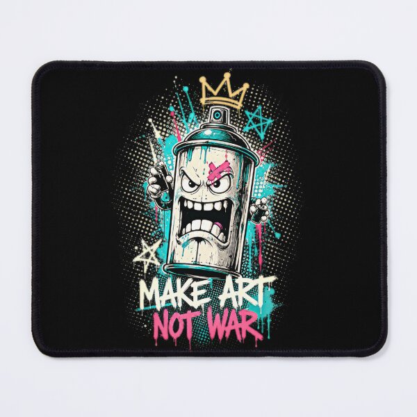 Item preview, Make Art Not War Street Style Spray Can designed and sold by markymaarty.