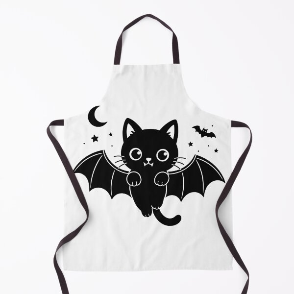 Item preview, Bat Black Cat Sticker | Cute Halloween Bat Cat | Minimalist Spooky Design designed and sold by Sunday.Supply.