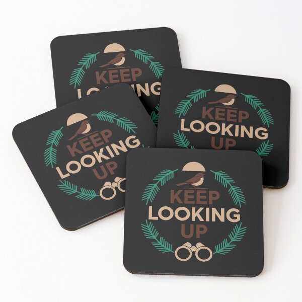 Item preview, Keep Looking Up Bird Watching Vintage Outdoor Shirt designed and sold by Daily Mood Tees.