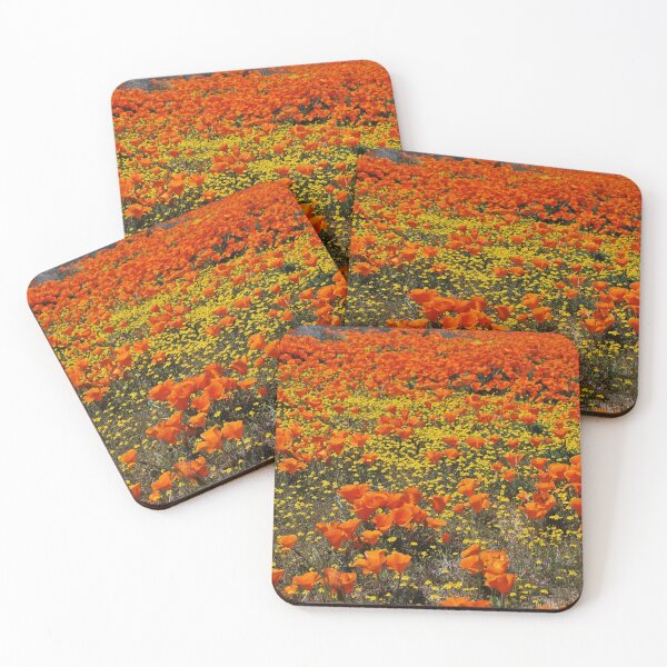 Item preview, California Poppy Field Superbloom designed and sold by FoldedRainbow.