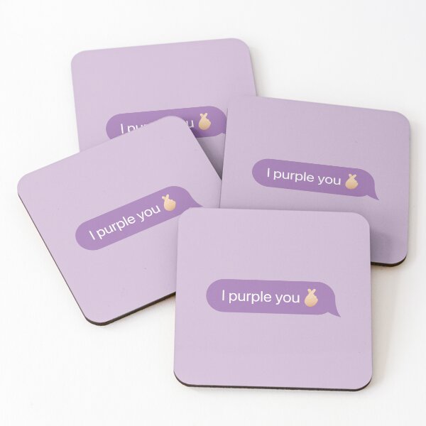 Item preview, I purple you with finger heart designed and sold by AngieMStore.