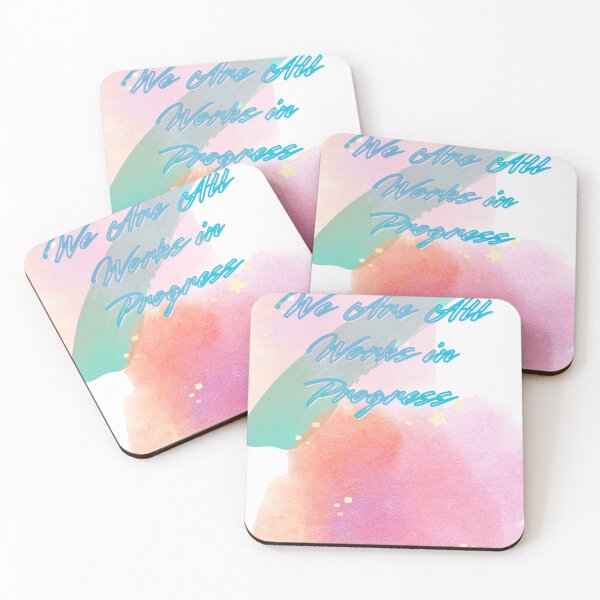 Item preview, We Are All Works In Progress designed and sold by TrunkOfLightCo.