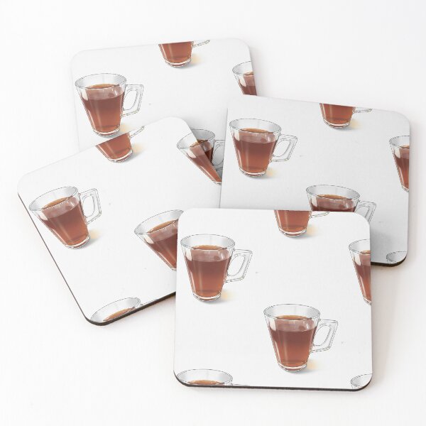 Item preview, Clear Glass Mug with Tea Art Print designed and sold by KaleChub.