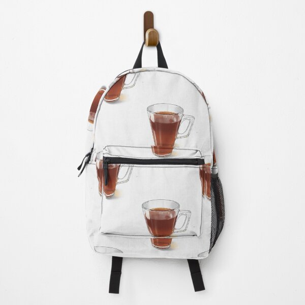 Item preview, Clear Glass Mug with Tea Art Print designed and sold by KaleChub.