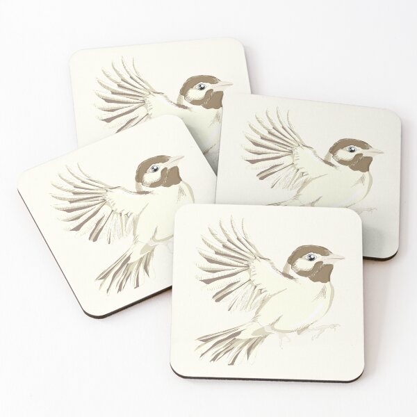Item preview, Bird in Flight Illustration - Delicate Wild Bird designed and sold by Fiorart Studio .