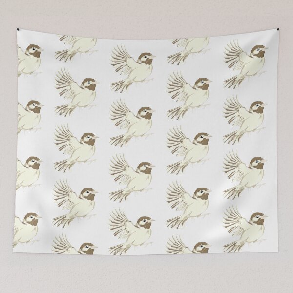 Item preview, Bird in Flight Illustration - Delicate Wild Bird designed and sold by Fiorart Studio .