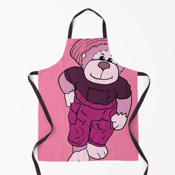 Item preview, Pink Plush Cartoon Monkey designed and sold by CaffeineCraftedCreations.